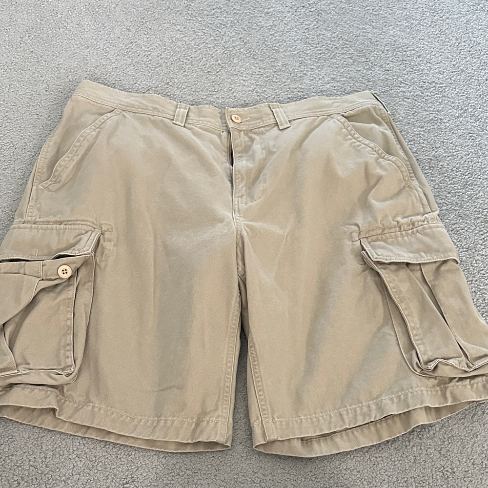 Williams Sonoma Khaki Cotton Shorts